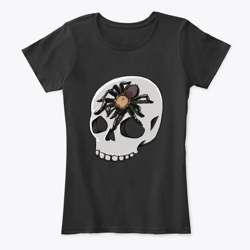 Halloween Skeleton Tarantula Skull