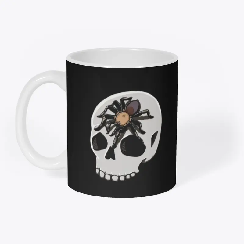 Halloween Skeleton Tarantula Skull